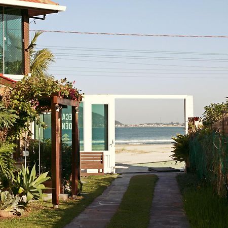 Pousada Recanto Edenico - A Beira Mar Da Praia Ponta Do Papagaio, Palhoca Sc Extérieur photo