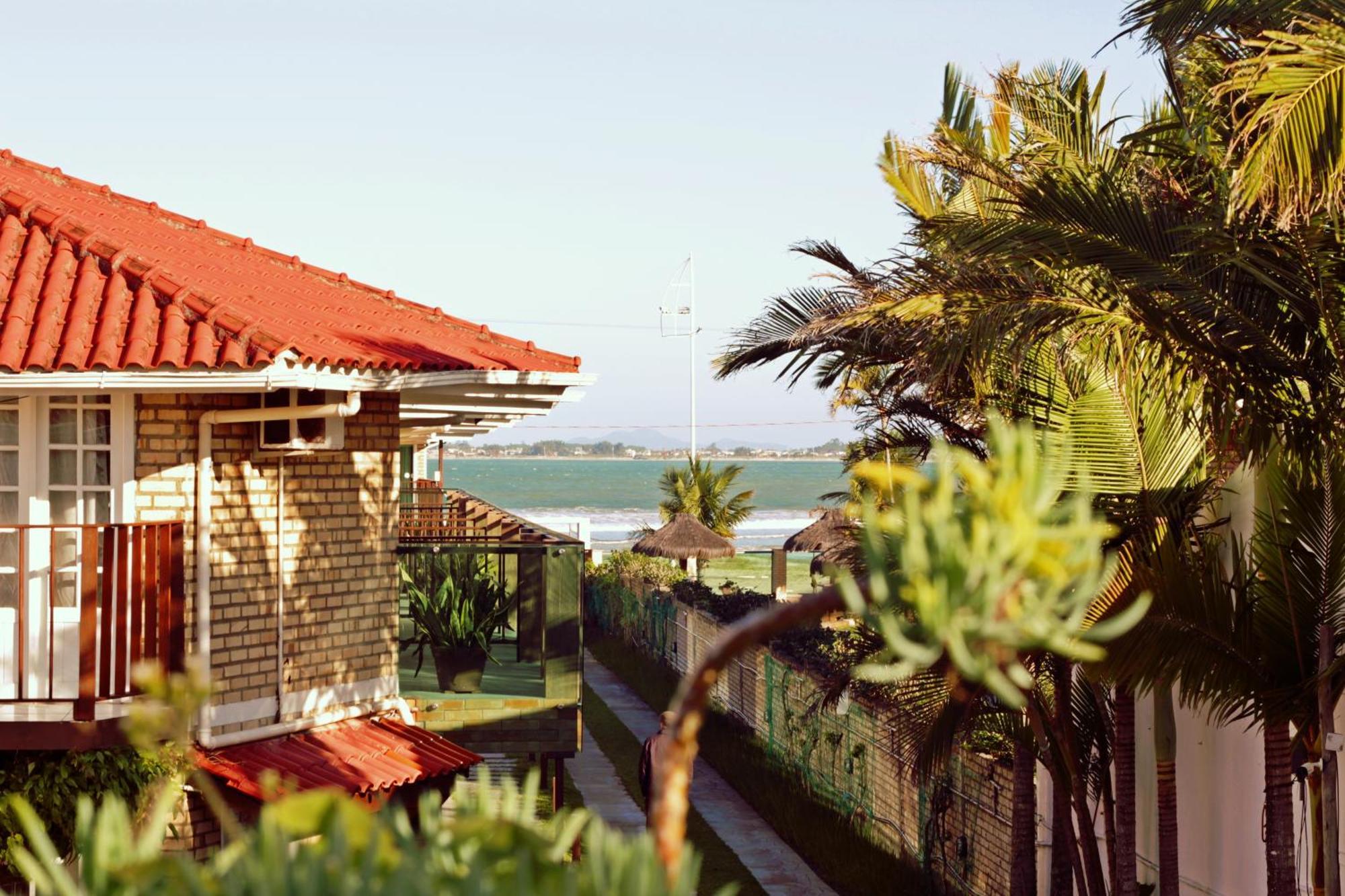 Pousada Recanto Edenico - A Beira Mar Da Praia Ponta Do Papagaio, Palhoca Sc Extérieur photo