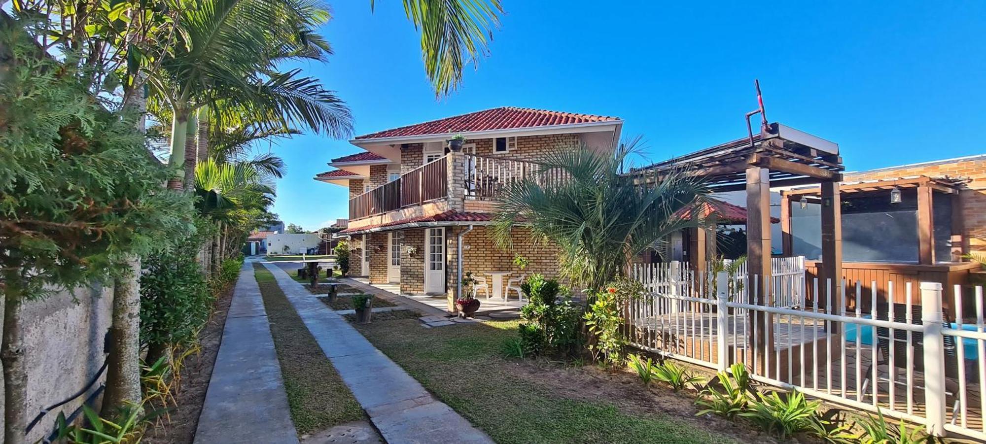 Pousada Recanto Edenico - A Beira Mar Da Praia Ponta Do Papagaio, Palhoca Sc Extérieur photo