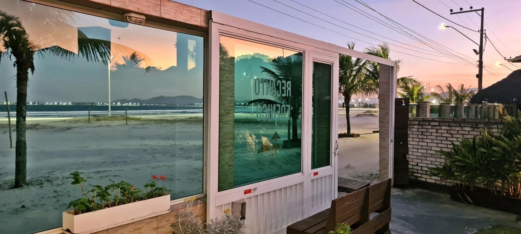 Pousada Recanto Edenico - A Beira Mar Da Praia Ponta Do Papagaio, Palhoca Sc Extérieur photo