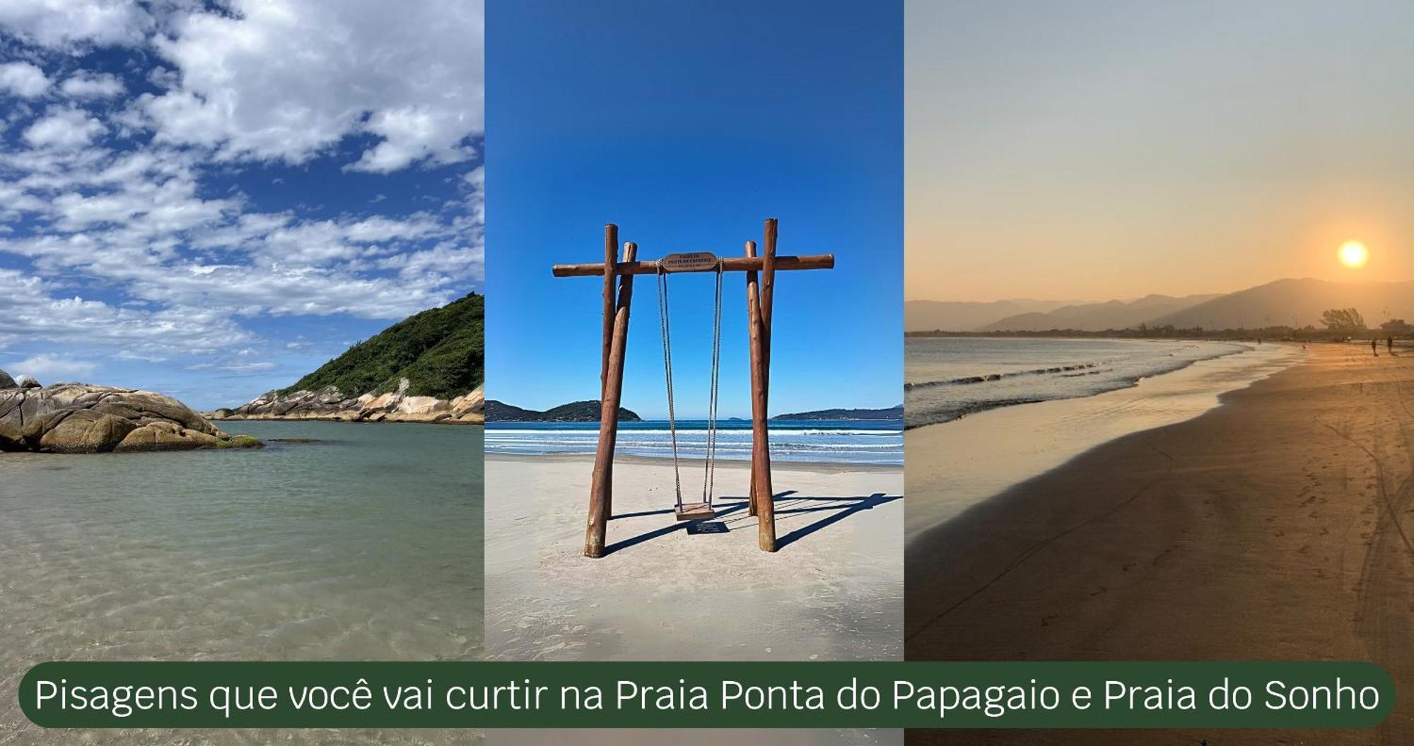 Pousada Recanto Edenico - A Beira Mar Da Praia Ponta Do Papagaio, Palhoca Sc Extérieur photo