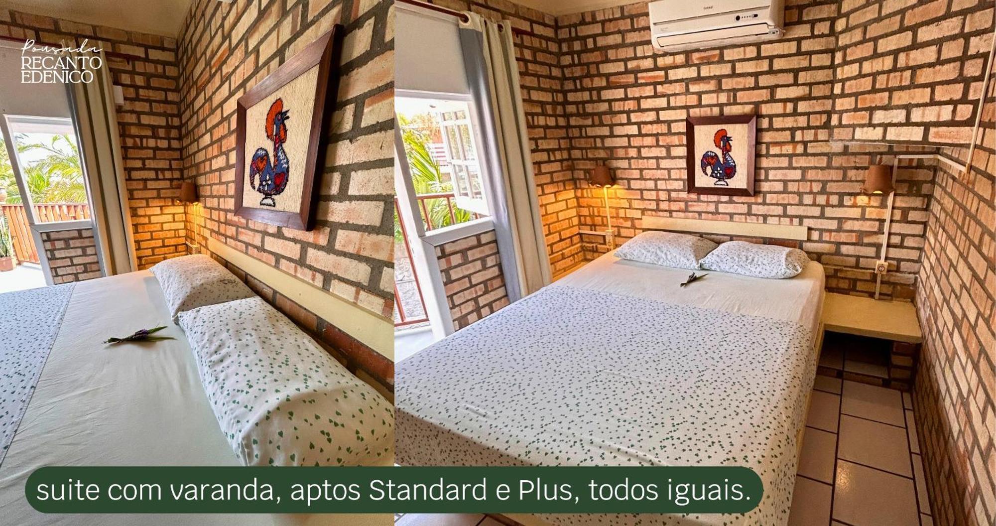 Pousada Recanto Edenico - A Beira Mar Da Praia Ponta Do Papagaio, Palhoca Sc Extérieur photo